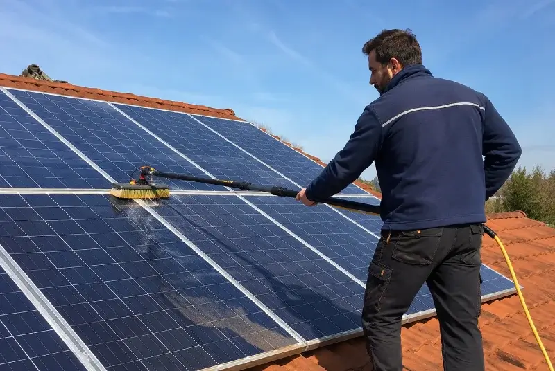 Nettoyage et entretien de panneaux solaires à Saint-Jacques-de-la-Lande