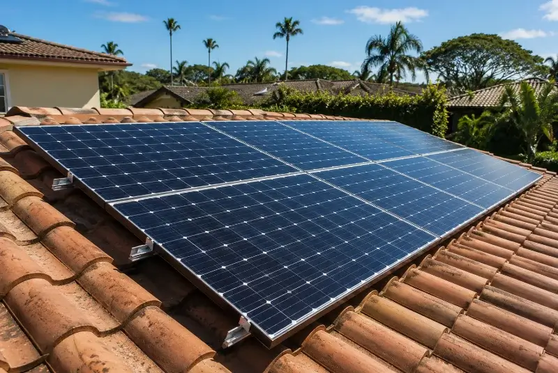 Installation de panneaux solaires à Saint-Jacques-de-la-Lande